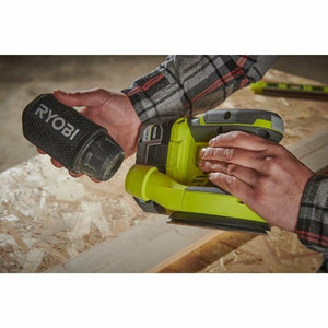 Ryobi RROS18-0 Levigatrice orbitale 20000 OPM Nero, Verde