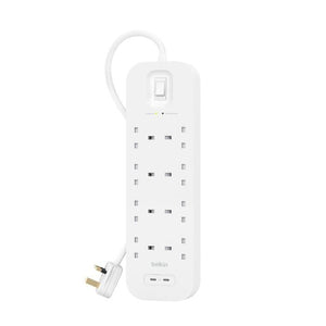 Belkin Connect Bianco 8 presa(e) AC 2 m