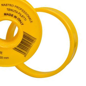 Nastro p.t.f.e. professionale per gas 19mm x 15m