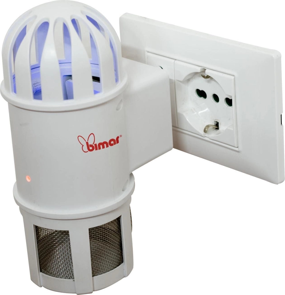 Bimar Z7 Zanzariera Aspirante Uccidi Insetti LED UV-A 1,3 W uso interno colore Bianco