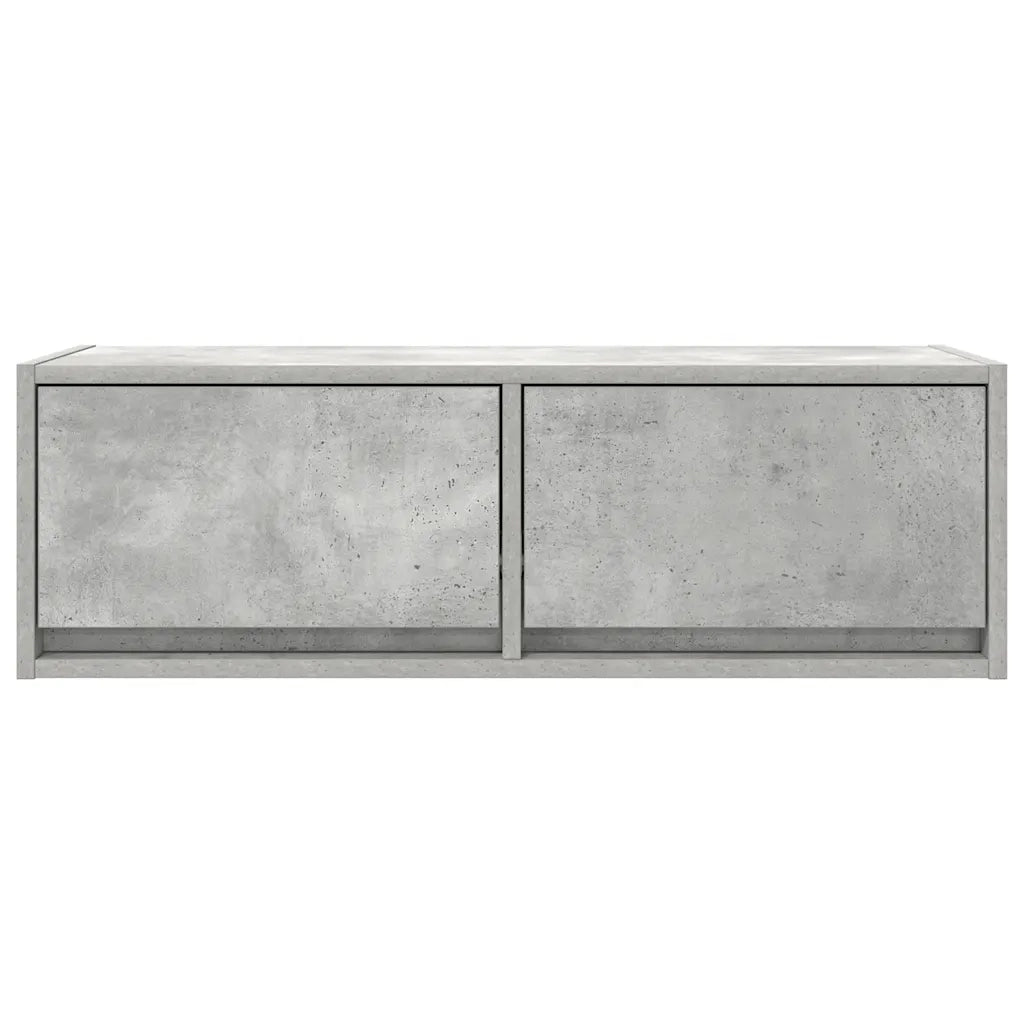 Mobile per TV Grigio Cemento 80x31x25,5 cm Legno Multistrato 861514