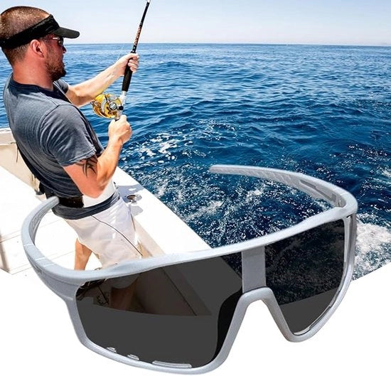 Zonnebrille sportiva a polarizzazione, zonnebrille a polarizzazione per donne - Ombreggiatura anti-glare UV zonnebrille | Tempie regolabili, resistente ai graffi, occhiali da moda per guidare in spiaggia.