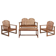 Mobili da giardino set di mobili da esterno 4 pezzi in legno massello di acacia 02_0016221