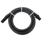 Tubo di Aspirazione con Connettori in PVC 7m 22 mm Nero cod mxl 42978