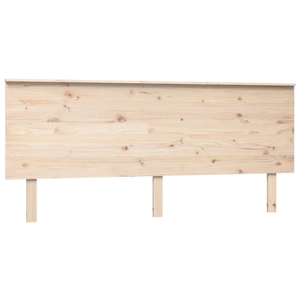 Testiera per Letto 184x6x82,5 cm Legno Massello di Pino 819185