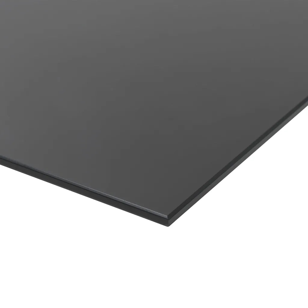 Lavagna Magnetica a Parete in Vetro 80x60 cm Nera  cod mxl 67188