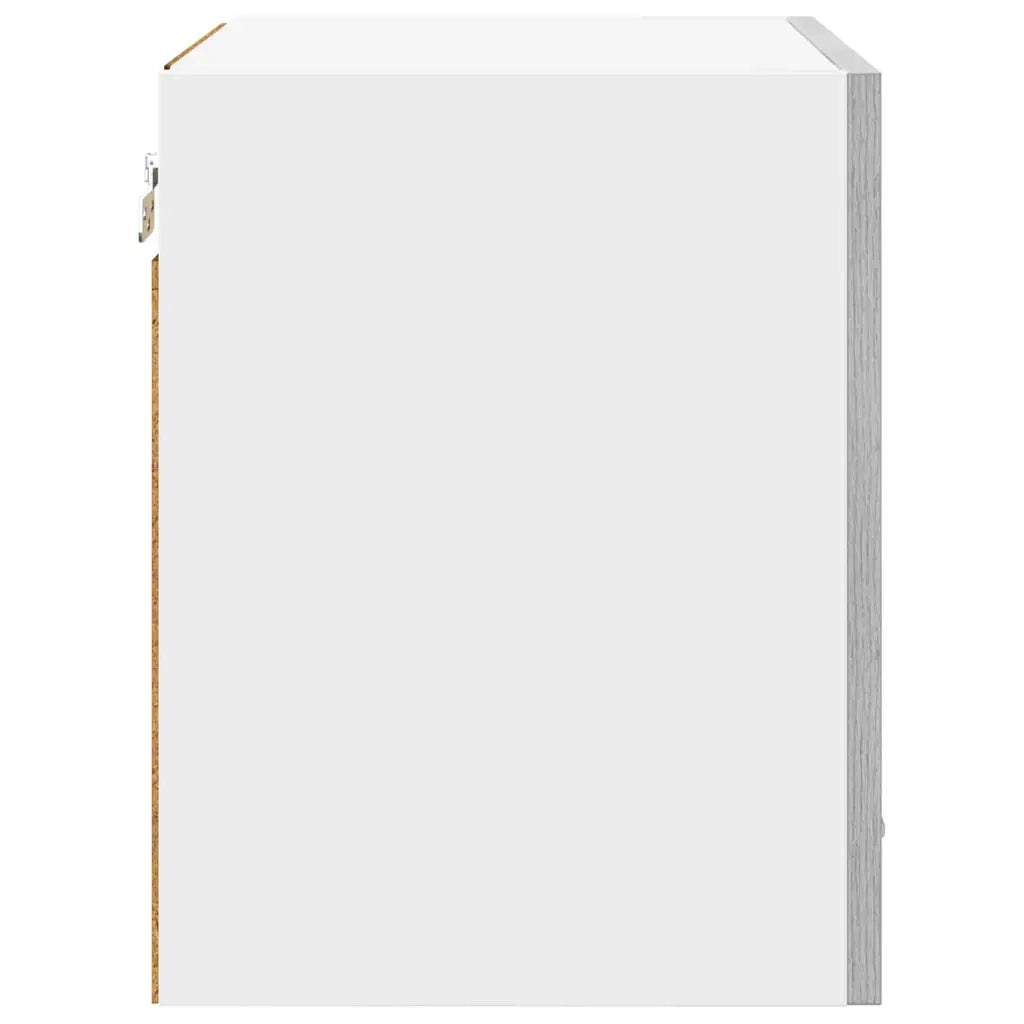 Armadio pensile con porta 2 pcs Grigio Sonoma 40 x 31 x 40 cm 884205