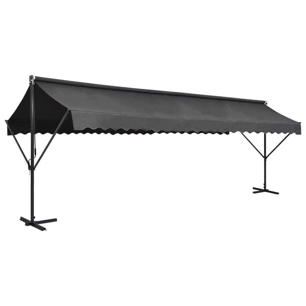 Tenda da sole autoportante 600 x 300 cm antracite 02_0007482