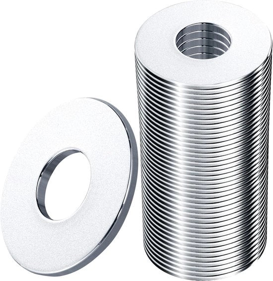 Anelli di chiusura 30 pezzi M8 x 20 mm - Acciaio inossidabile 304