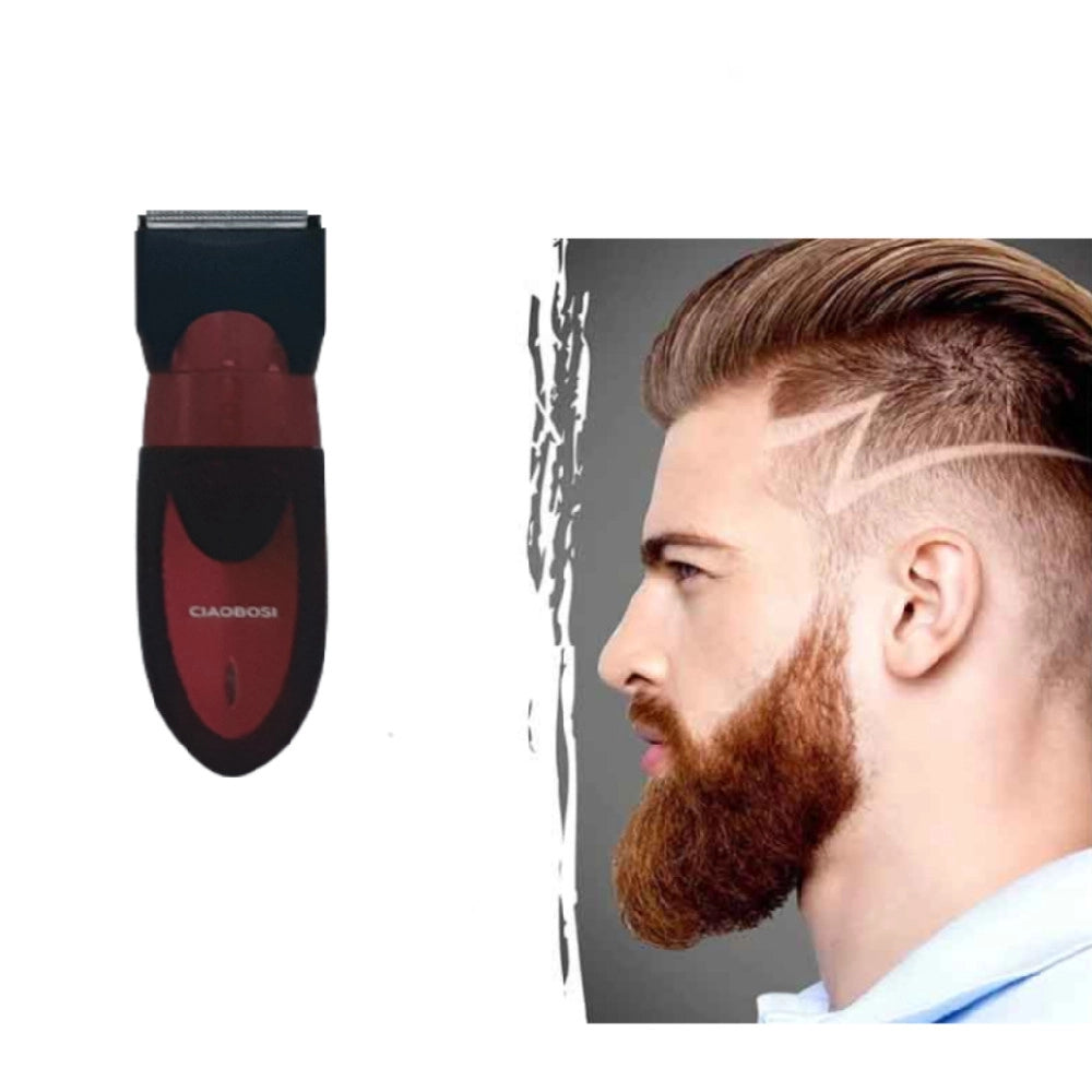 Trade Shop - Rasoio Taglia Capelli Elettrico Regola Barba Basette Ricaricabile 3 Watt Tx-9172 -