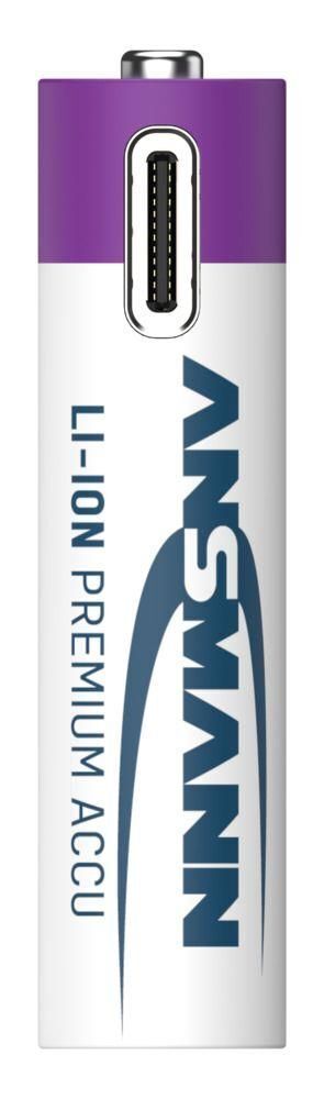 Ansmann 1311-0028 batteria per uso domestico Batteria ricaricabile Mini Stilo AAA Ioni di Litio