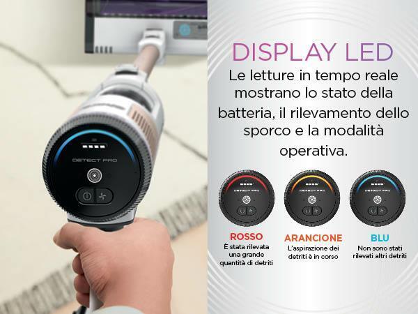 Shark Aspirapolvere senza filo Detect Pro con autosvuotamento IW3611EU