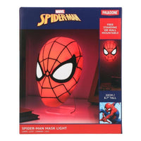 Paladone Spiderman Mask Light lampada da tavolo Rosso, Bianco