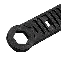 Chiave in plastica dura per tappi verniciati