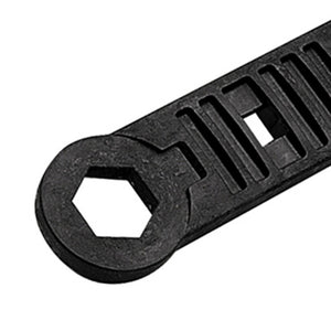 Chiave in plastica dura per tappi verniciati