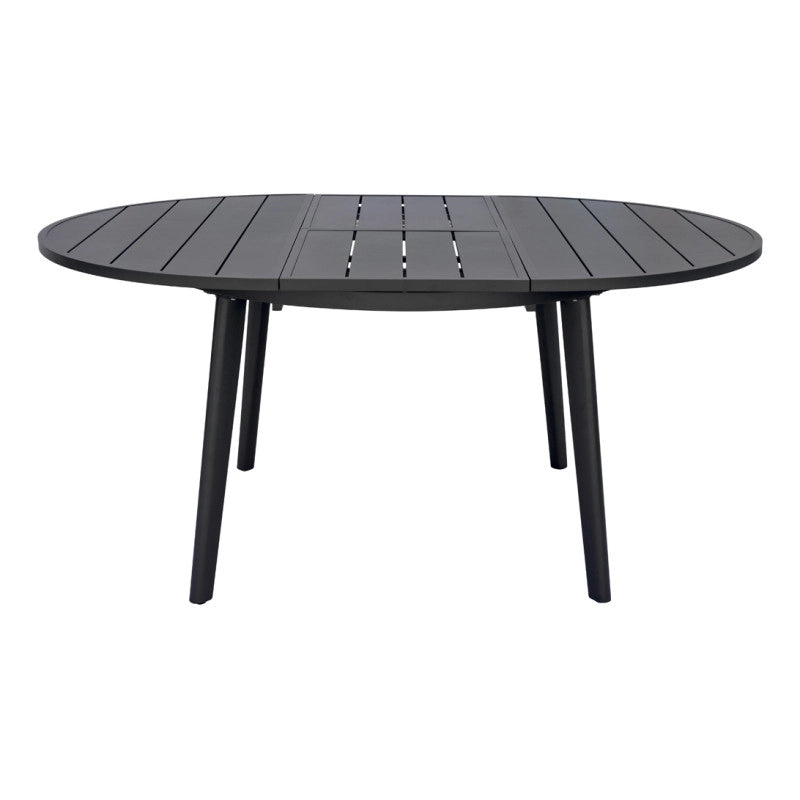 Tavolo Tropea ø120/170 Alluminio Antracite Moia