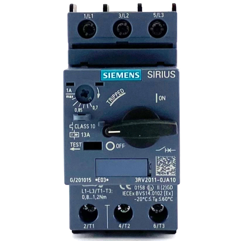 Interruttore salvamotore 3x0.7A-1A Siemens
