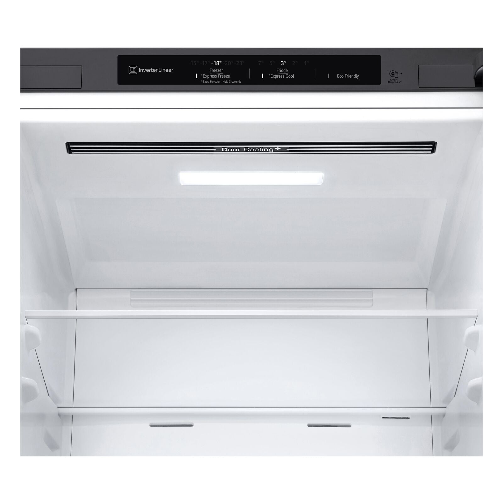 LG GBP52PYNBN Frigorifero combinato, Classe B, 384L, Fresh Converter, No frost, Argento