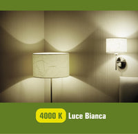 Beghelli 58121 lampada LED Bianco caldo 2700 K 7 W E27 D