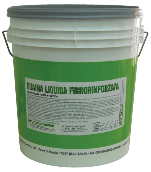guaina liquida fibrorinforzata grigia kg. 5 cod:ferx.2191