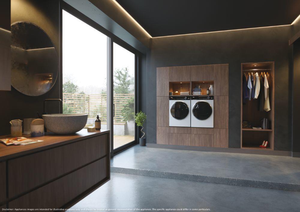 Haier HD100-A2979N-IT asciugatrice Libera installazione Caricamento frontale 10 kg A++ Bianco