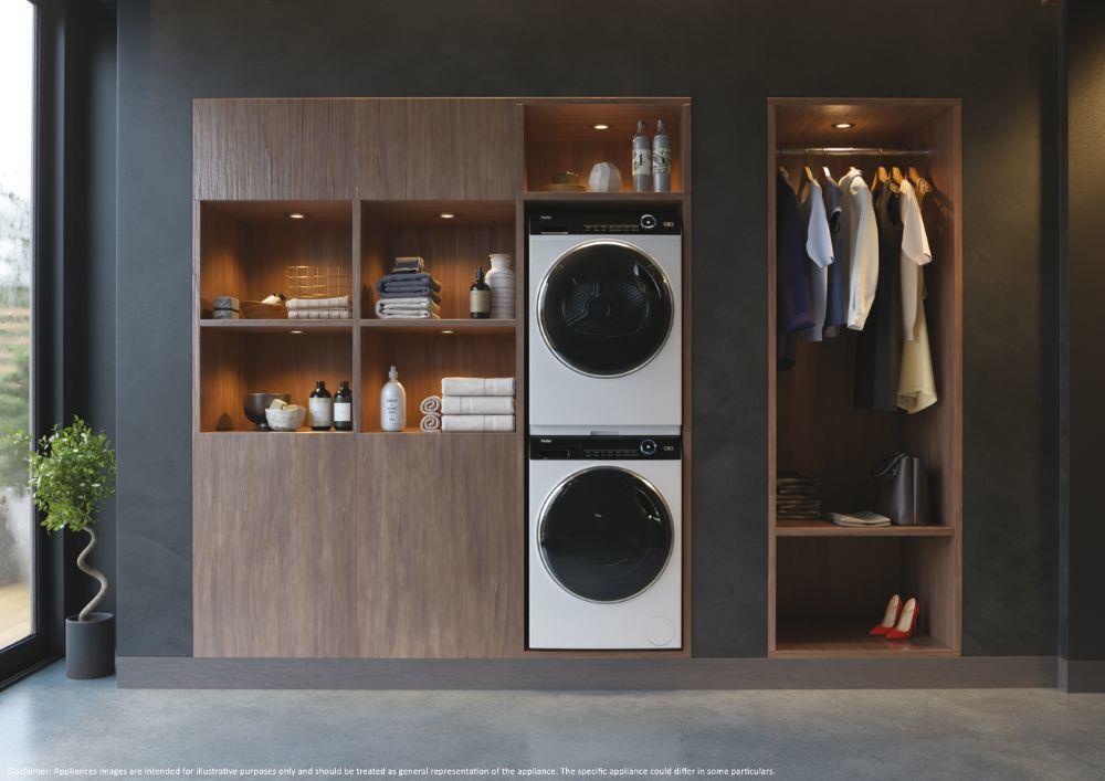 Haier HD100-A2979N-IT asciugatrice Libera installazione Caricamento frontale 10 kg A++ Bianco