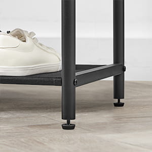 Appendiabiti Valora salvaspazio in acciaio marrone rustico