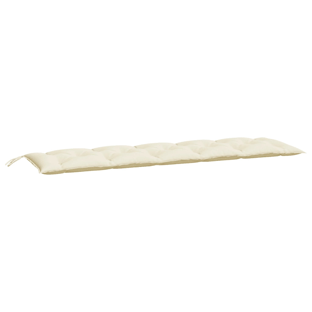 Cuscino per Panca Bianco Crema 180x50x7 cm in Tessuto Oxford 314970
