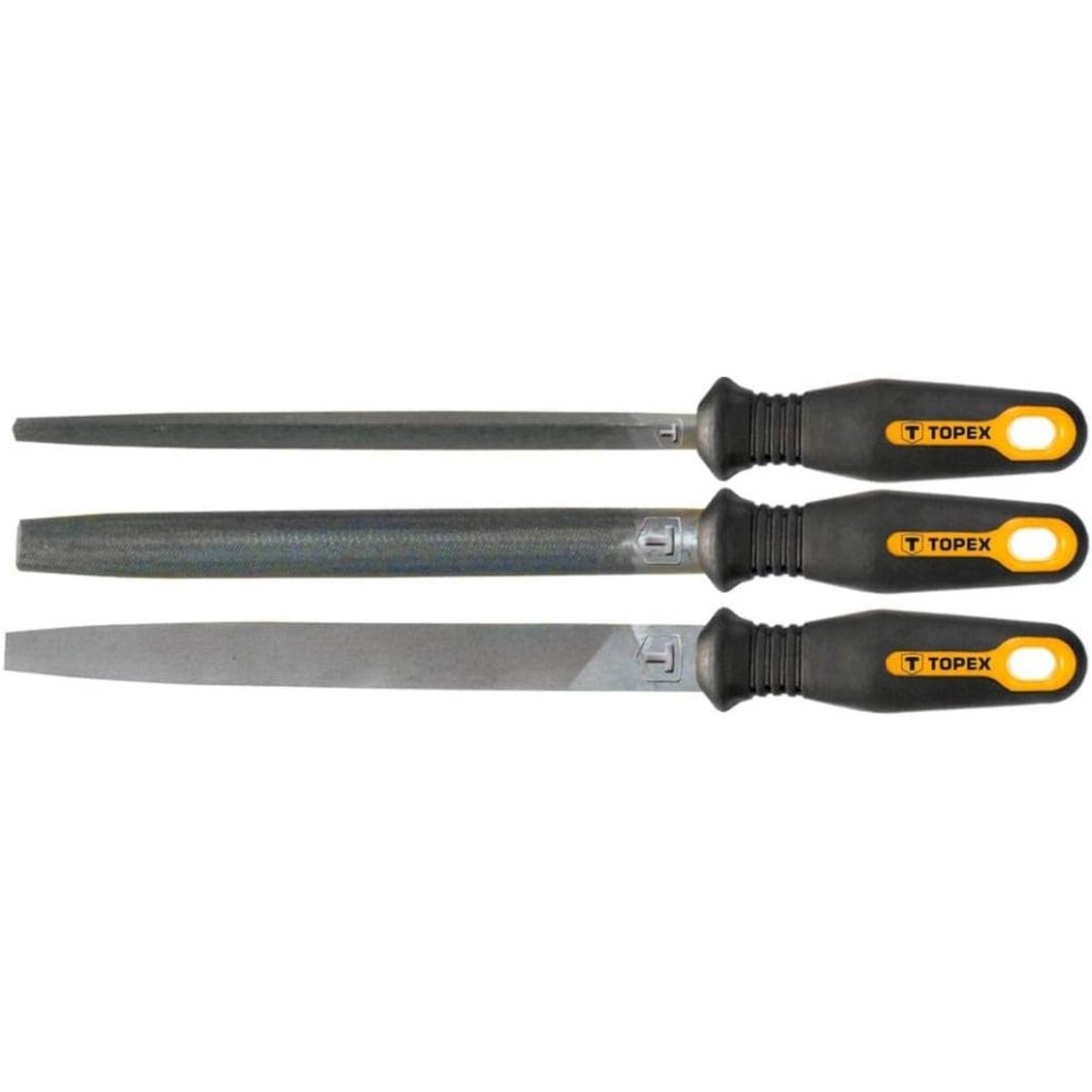 Topex 06a130 lime per metallo, 2 200 mm, 3 pezzi assortiti ds