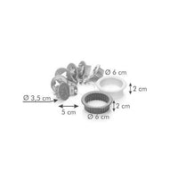 Tescoma 630912 formina per biscotti Verde, Rosso, Giallo