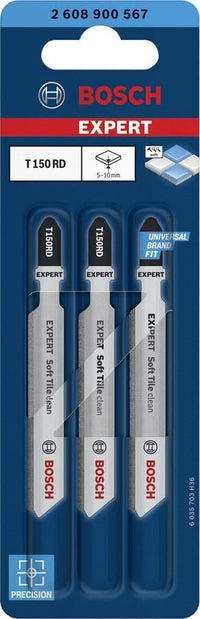 Bosch Expert 2608900567 Lama per seghetto alternativo Diamond 3 pz