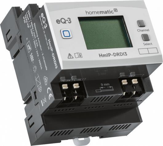 Homematic IP HMIP-DRDI3 DIN montato su guida Attuatore dimmer 3 canali