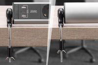 Digitus Presa multipla Office a 6 posti con 3 porte USB