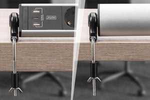 Digitus Presa multipla Office a 6 posti con 3 porte USB