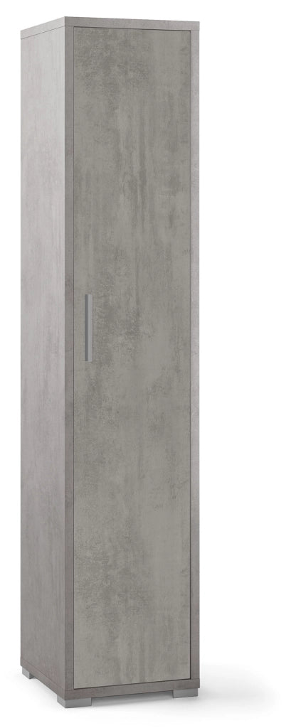 Armadio 1 Anta 39x182x41 cm Cemento