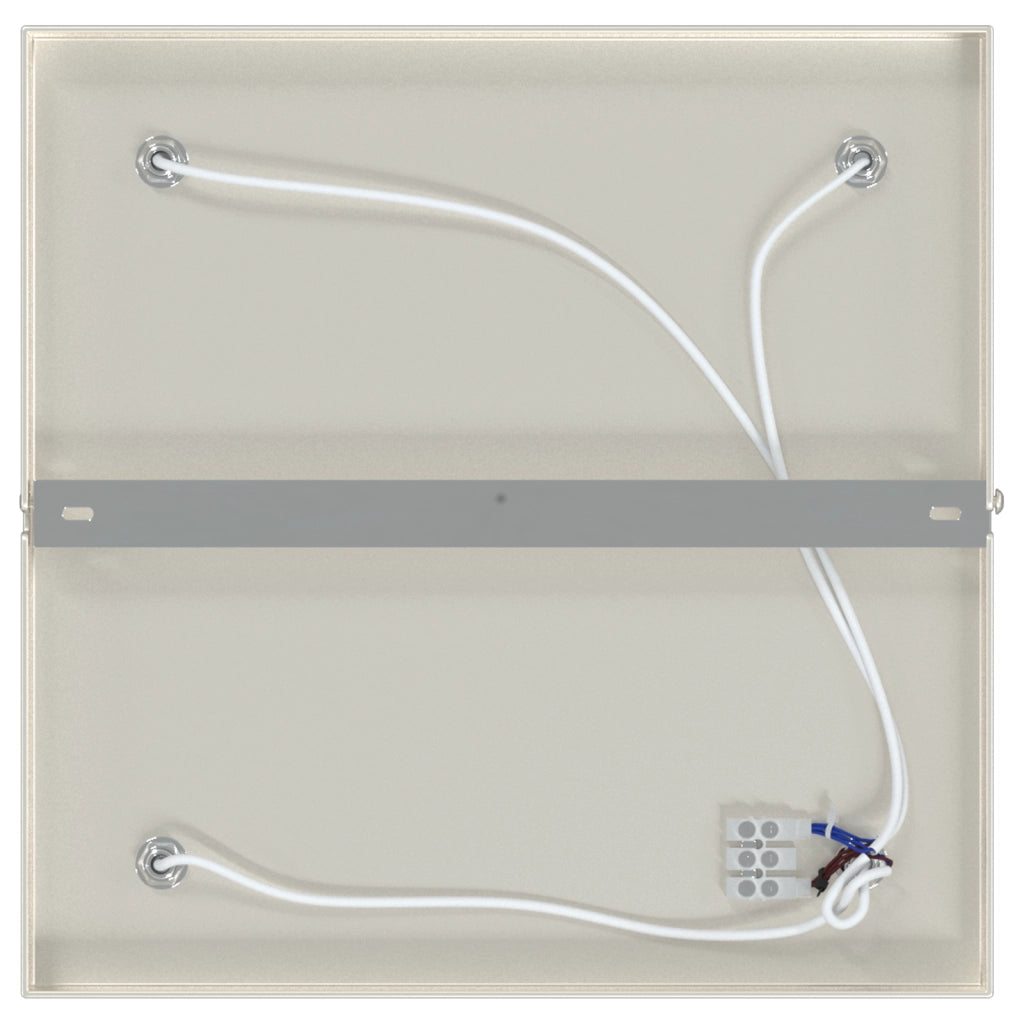 Faro da soffitto 4 Vie Regolabili Nichel Spazzolato GU10