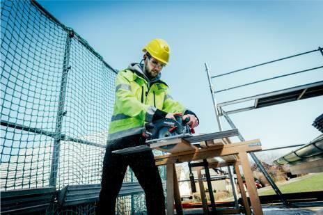 Metabo KS 18 LTX 57 BL 16,5 cm Nero, Verde, Metallico, Rosso 5000 Giri/min