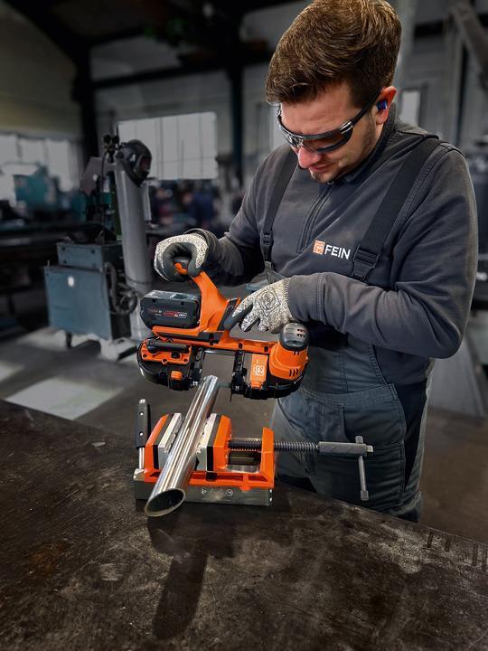 FEIN ABAS 18-63 AS sega a nastro portatile Batteria