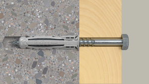 Fischer 568012 ancoraggio a vite e tassello 25 pz Tassello di espansione 60 mm