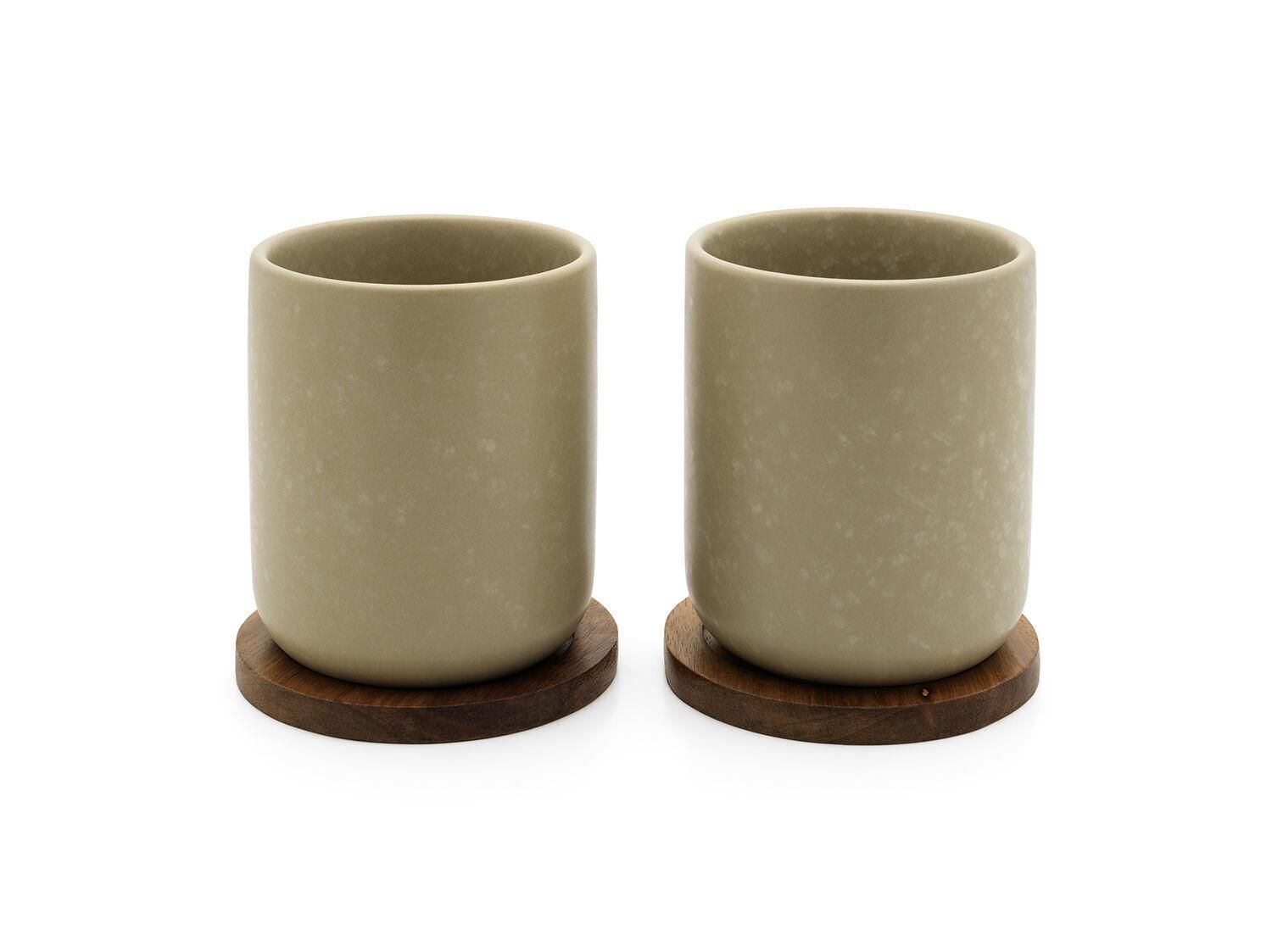 Bredemeijer Umea loam tazza Grigio Tè 2 pz