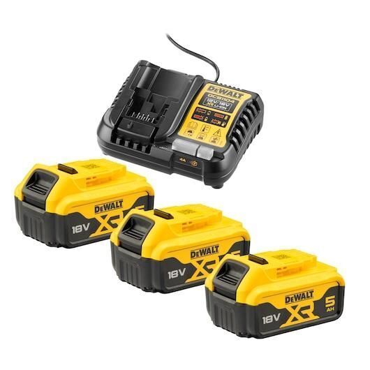 DeWALT DCB1104P3-QW batteria e caricabatteria per utensili elettrici Set batteria e caricabatterie