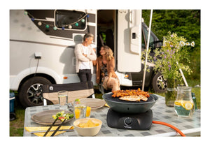 Campingaz 2000038778 barbecue per l'aperto e bistecchiera Grill Da tavolo Butano Grigio 2200 W