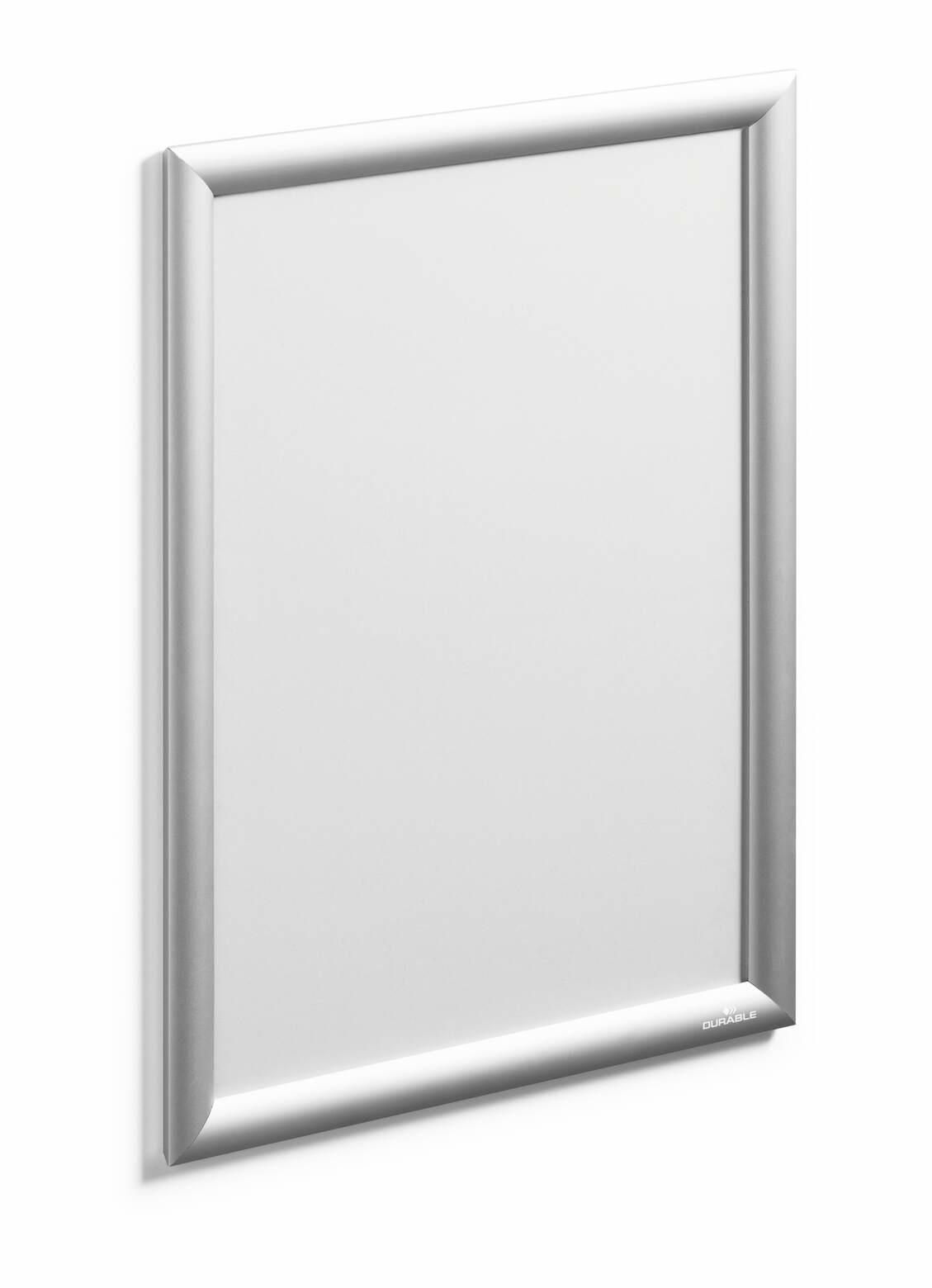 Durable 479723 placchetta da muro 278 x 402 mm Rettangolo Argento Alluminio