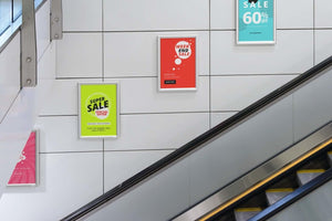 Durable 479723 placchetta da muro 278 x 402 mm Rettangolo Argento Alluminio