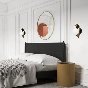 Lampada Da Parete App1411-w Black Gold