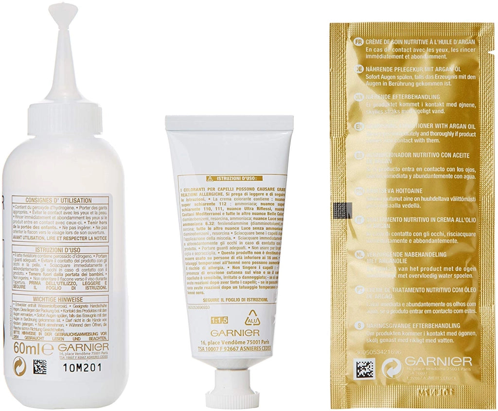 GARNIER BELLE COLOR 2 BIONDO COPRE I CAPELLI BIANCHI E NUTRE PER UN RISULTATO NATURALE