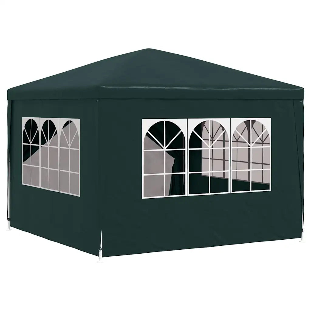 Tenda per Feste-Tenda Gazebo 3x3 m Verde 660886