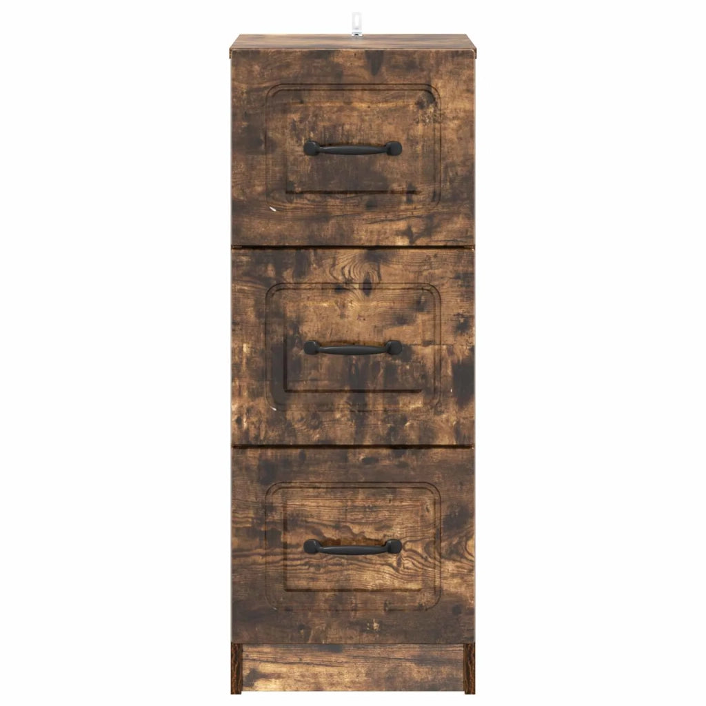 Mobile con Cassetti Rovere Fumo 33 x 34,5 x 87 cm 895770