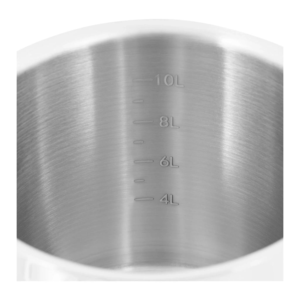 Pentola in acciaio inox da 12 litri 250 mm per piani cottura a induzione 14_0004173