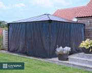 Canopia Set Di Tende Per Gazebo Palermo 4X2.2 m